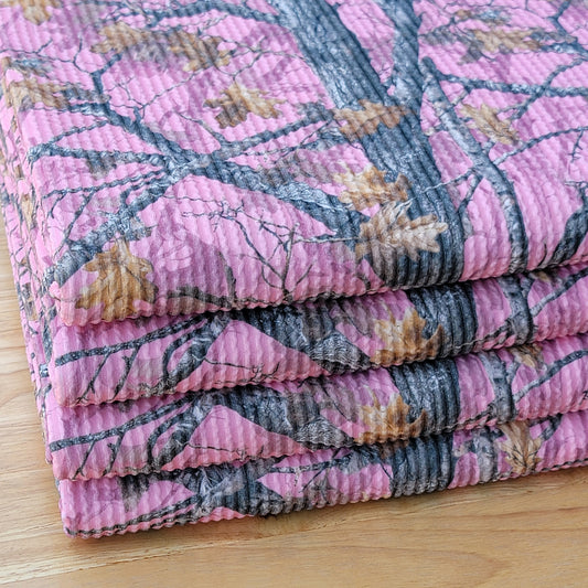 Pink Urban Rib Real Tree Camo Custom Print