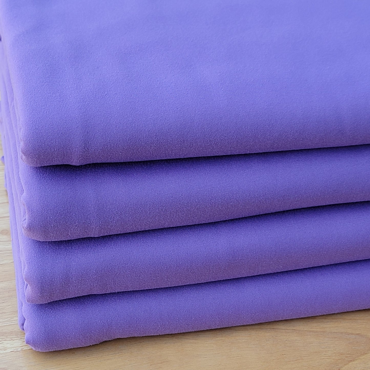 Double Brushed Poly Purple