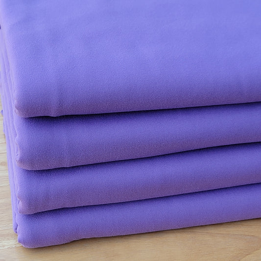Double Brushed Poly Purple