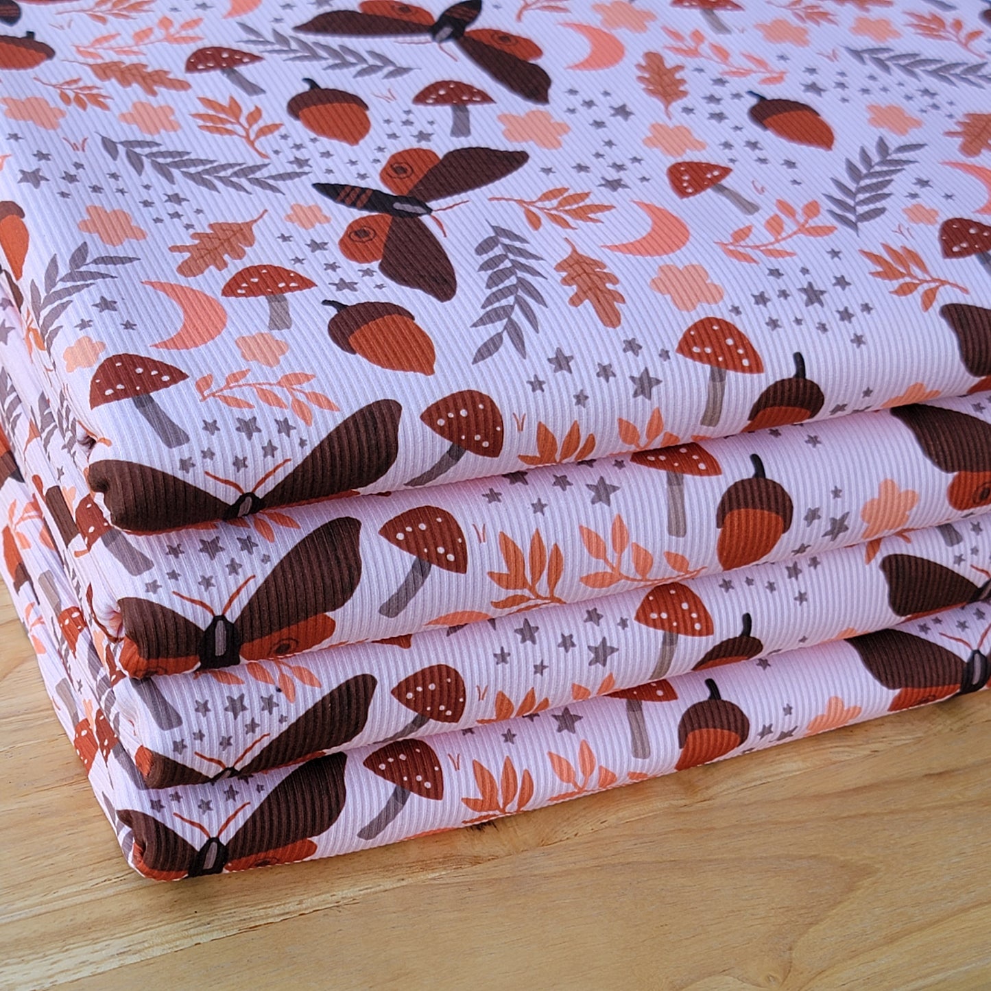 2x2 Yummy Rib Fall Accorn Mushroom Print