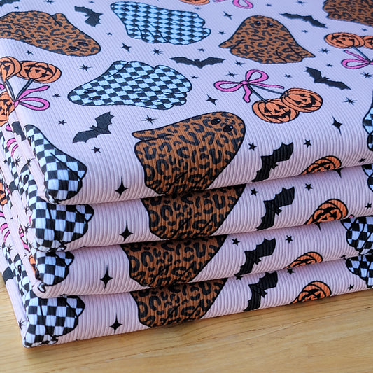 2x2 Yummy Rib Checkered Ghost Print