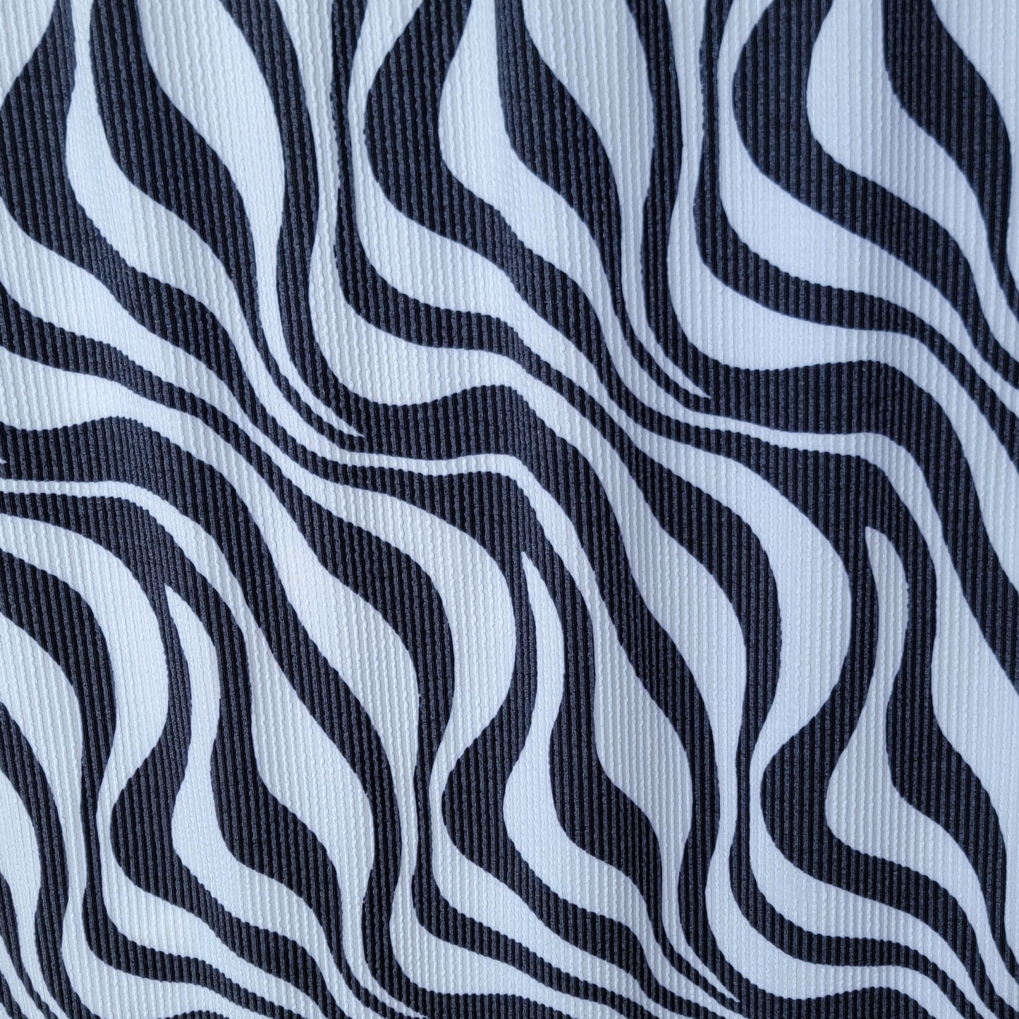 Urban Rib Zebra Stripes Print