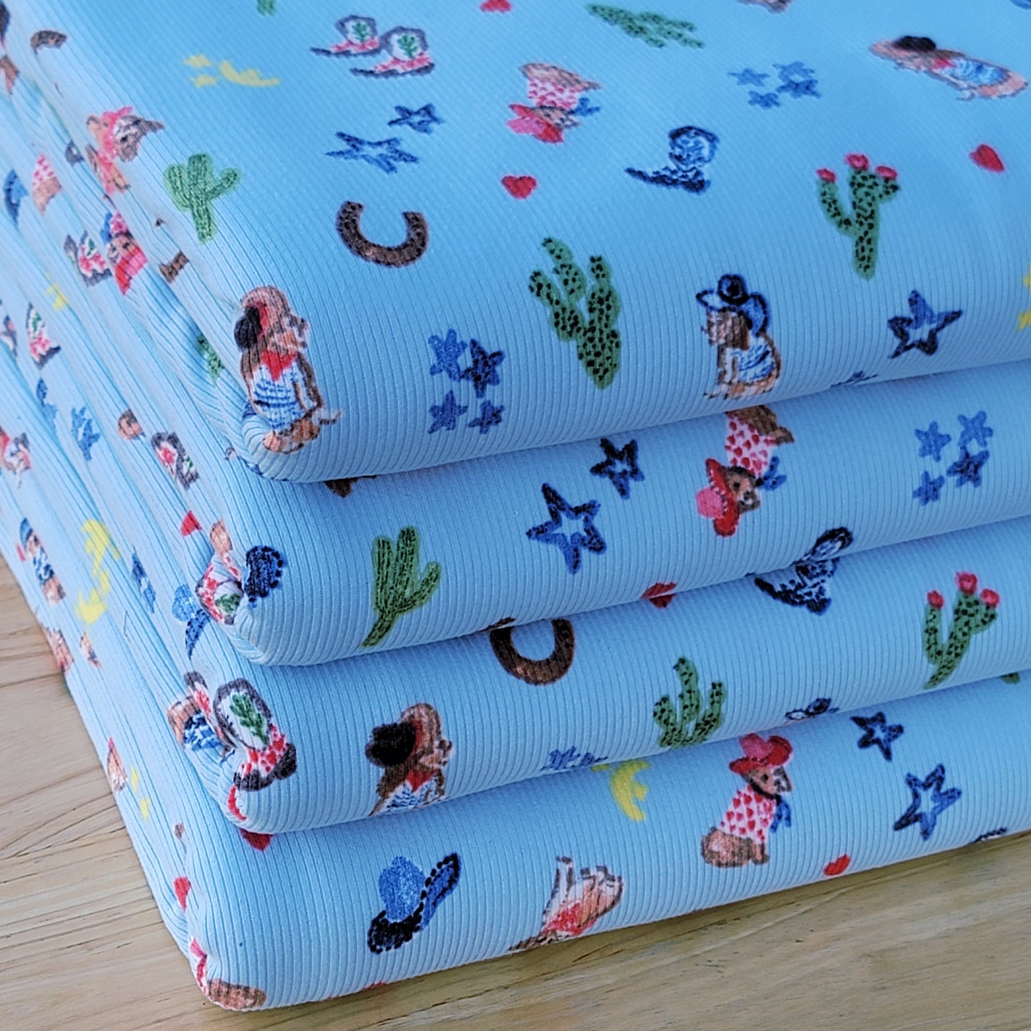 2x2 Yummy Rib Western Dogs Print