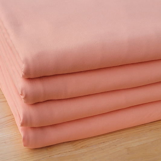 Peach Stretch Double Brushed Poly