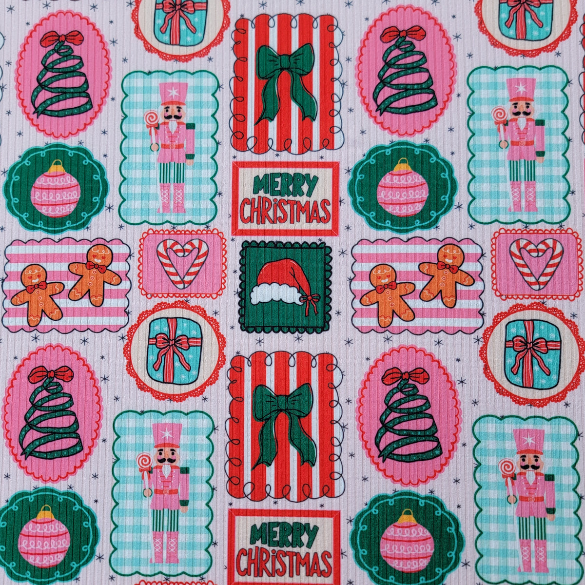 4x2 Yummy Rib Christmas Nutcracker Ginger Bread