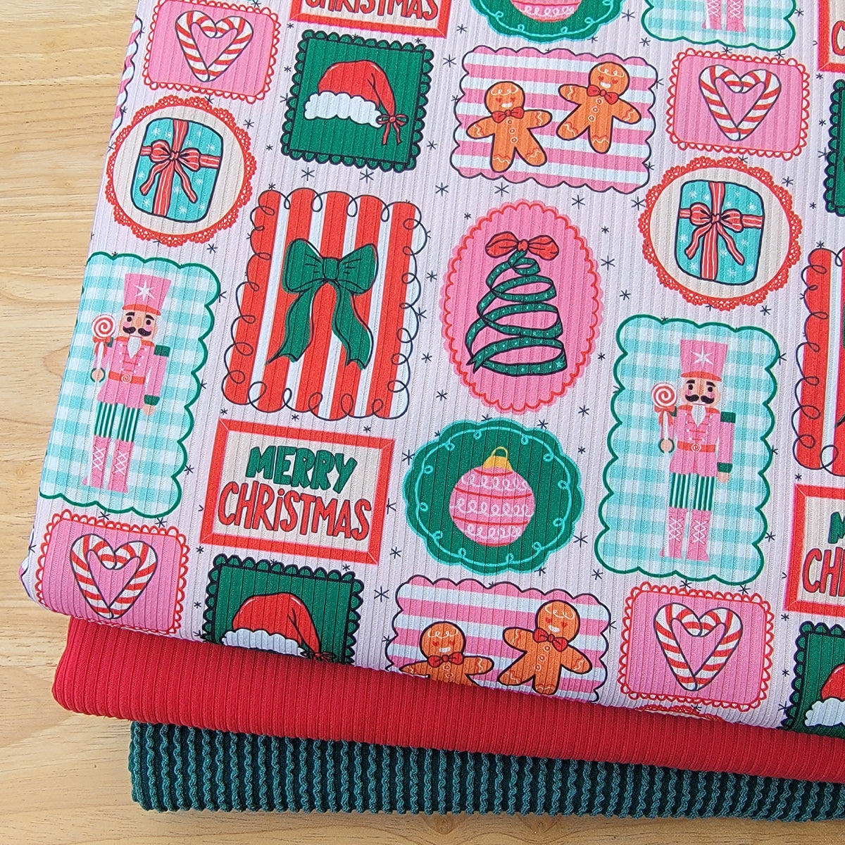 4x2 Yummy Rib Christmas Nutcracker Ginger Bread