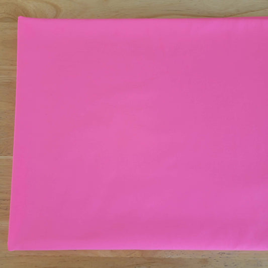 Neon Pink Nylon Spandex Swim Athletic