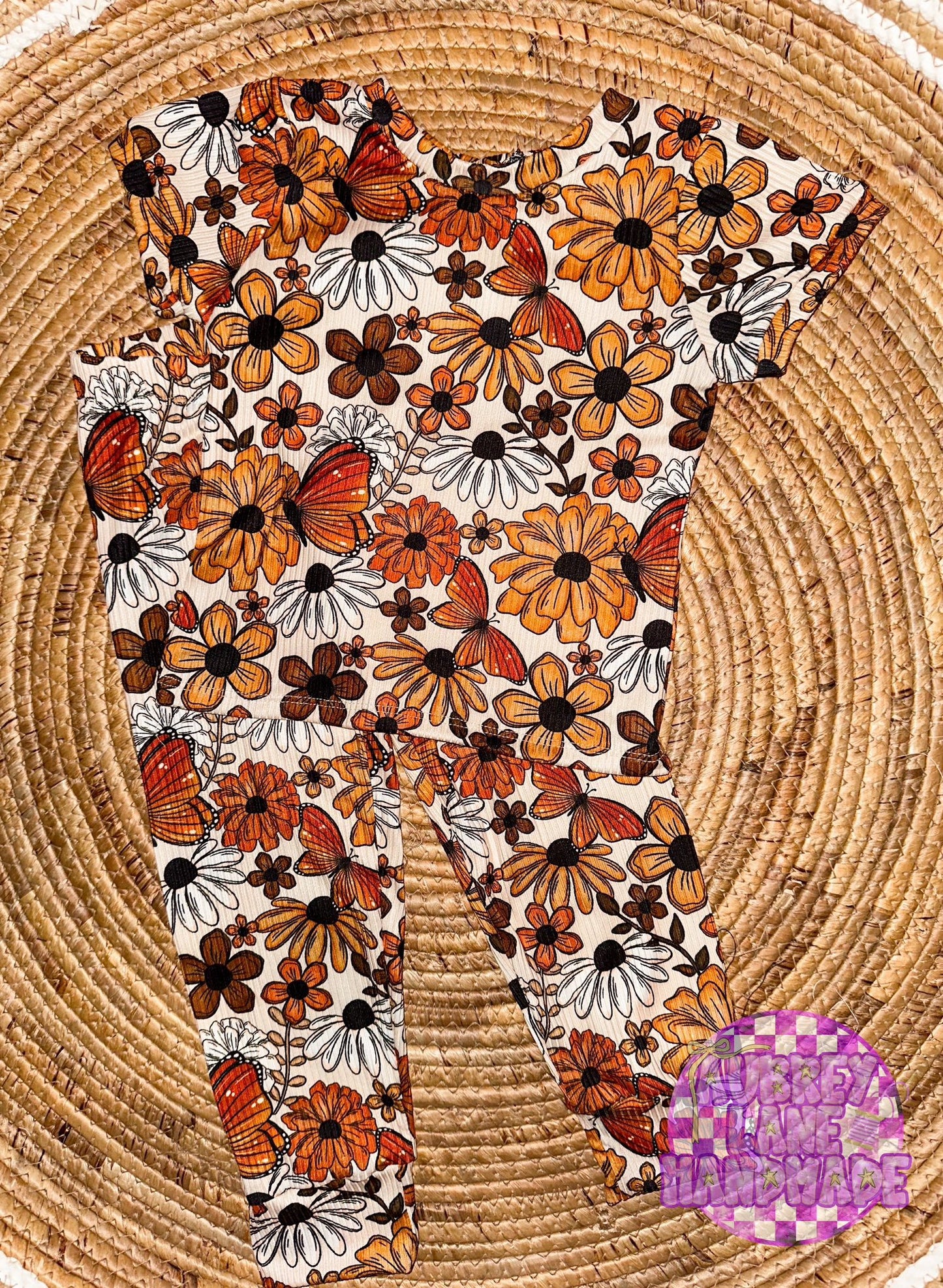 4X2 Fall Floral Custom Printed Yummy Rib