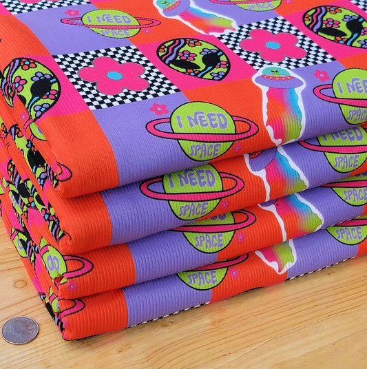 2x2 Yummy Rib Aliens & Checkers Print
