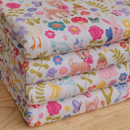 2x2 Yummy Rib Vintage Spring Print
