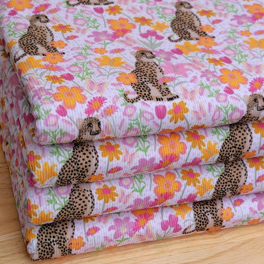 2x2 Yummy Rib Cheetah & Floral Print