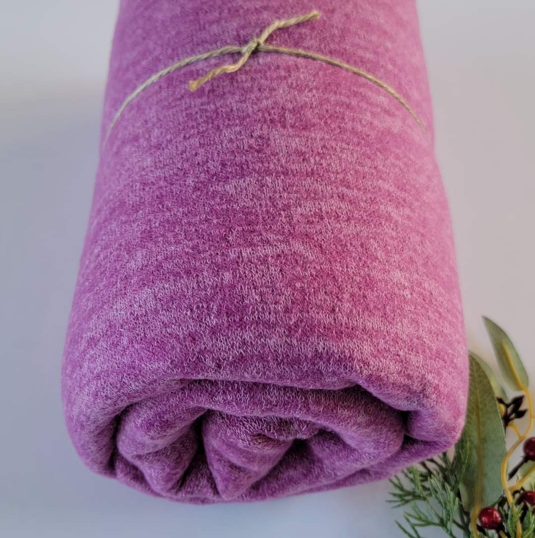 Magenta Brush Sweater Knit