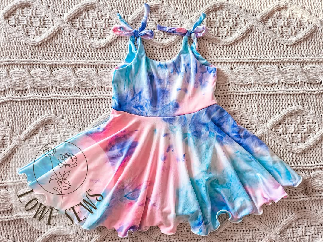 Tie Dye Double Brush Poly