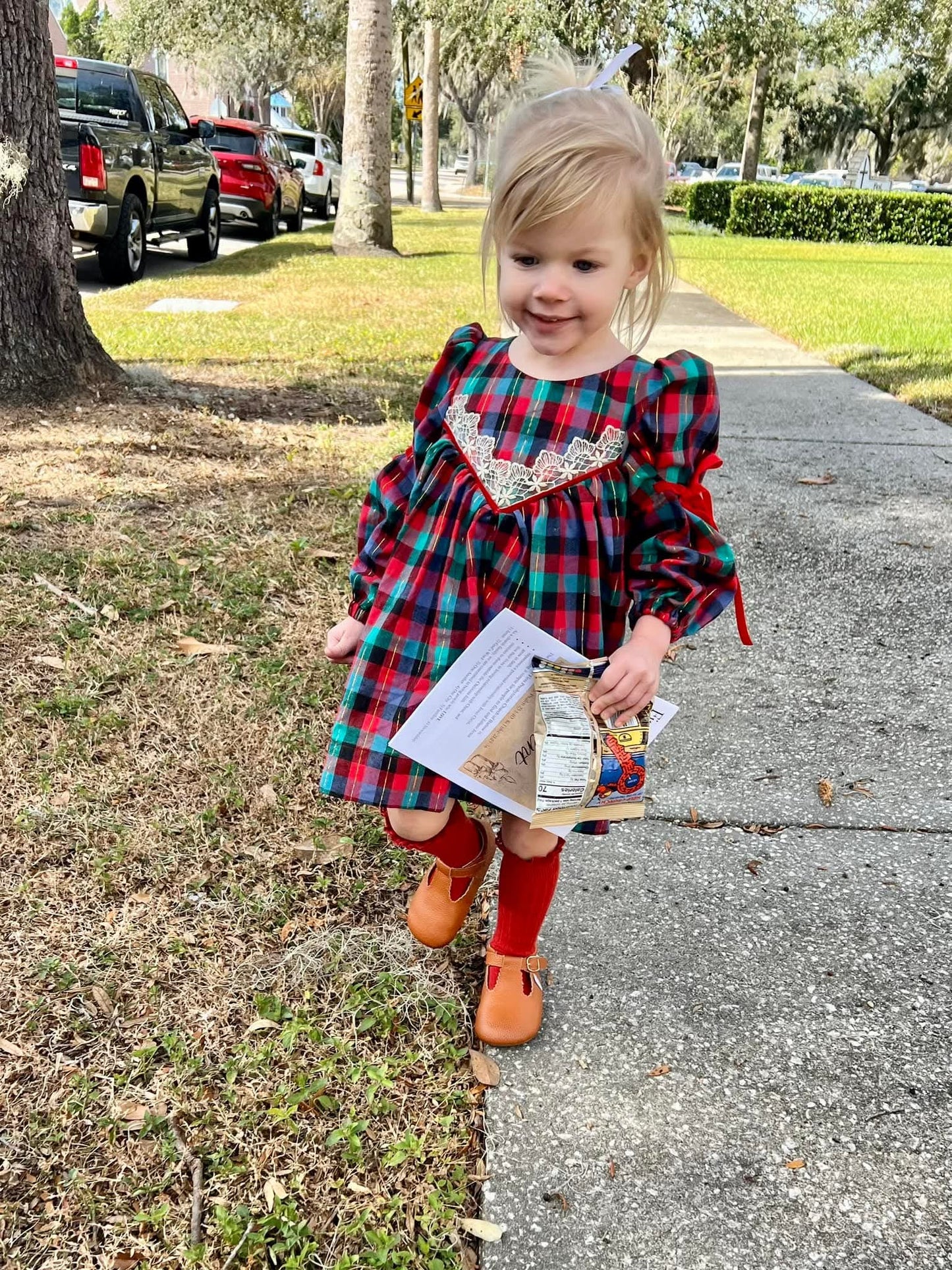 Christmas Woven Plaid