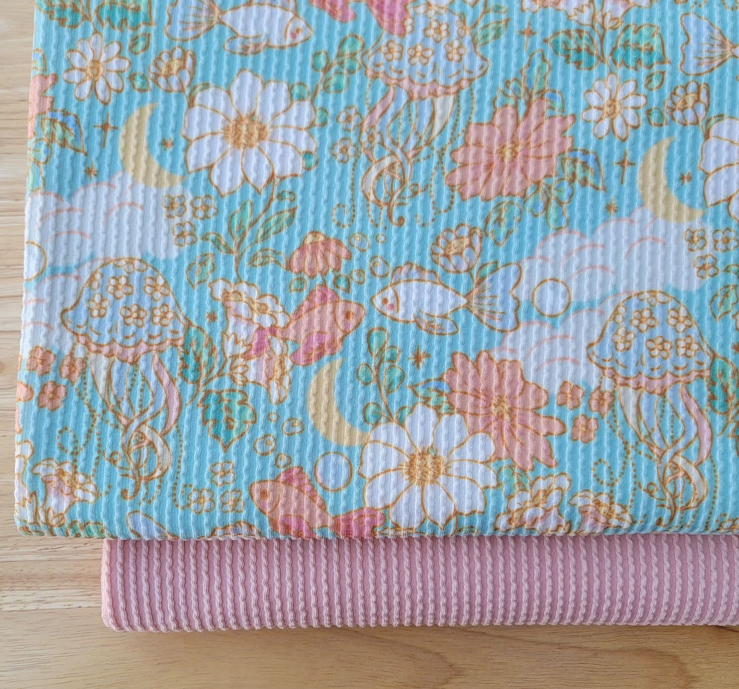 Urban Rib Jellyfish Floral Print