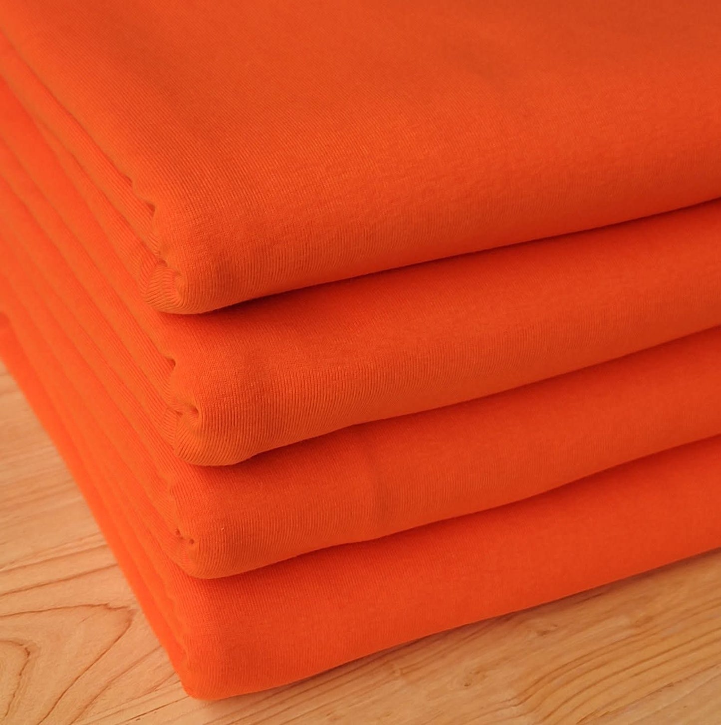Orange Cotton Rib