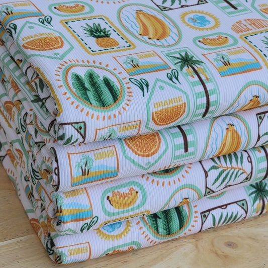 2x2 Yummy Rib La Dolce Fruit Print