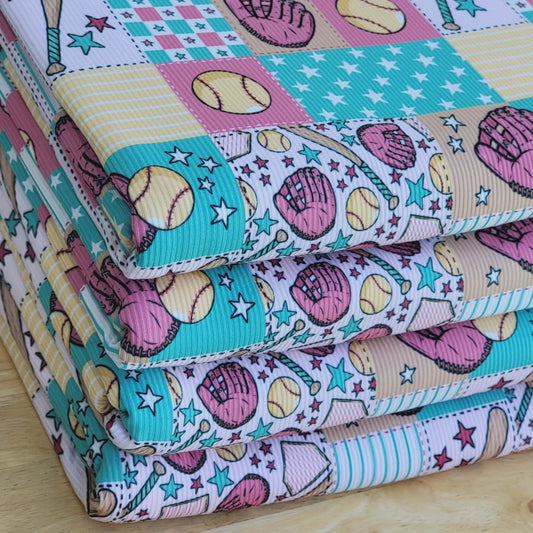 2x2 Yummy Rib Sofball Patchwork Print
