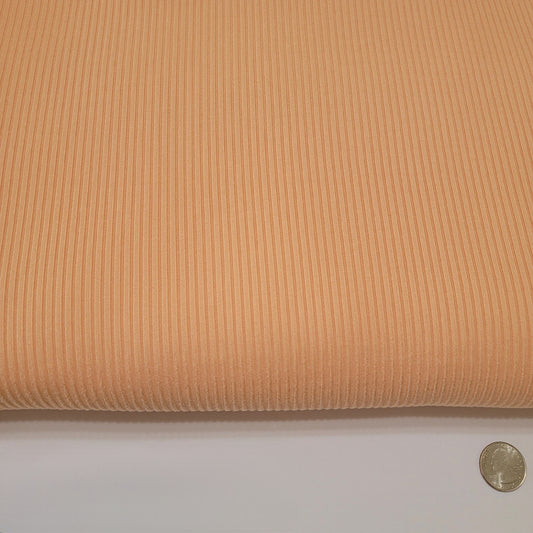 Yummy 4x2 rib fabric Peach