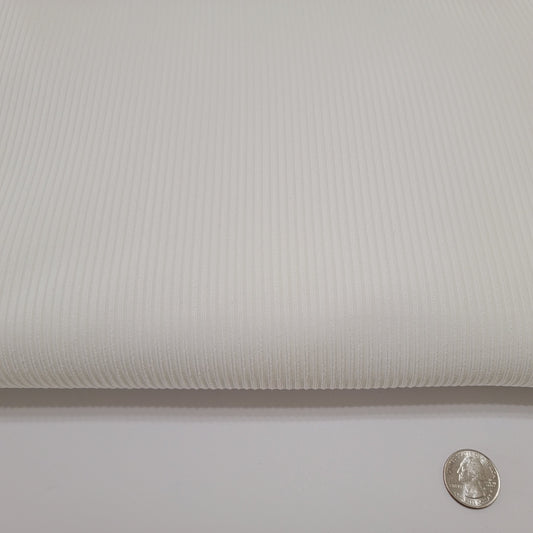 Yummy 4x2 rib fabric Off-white